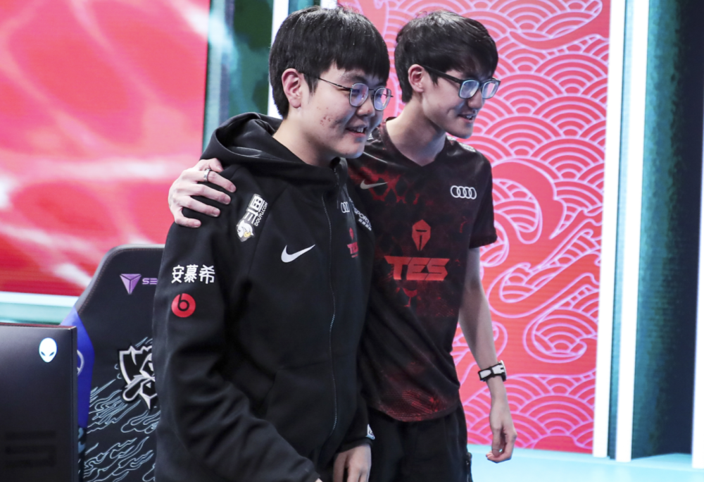 马上开始的tes和gen比赛